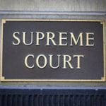 Supreme Court Sign